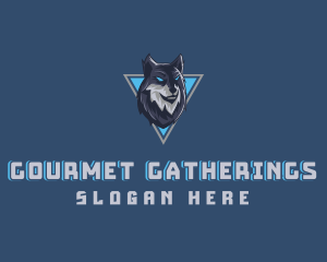 Gaming Wolf Avatar logo design