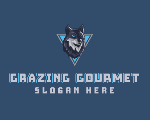 Gaming Wolf Avatar logo design