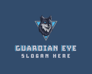 Gaming Wolf Avatar logo design