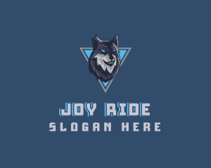 Gaming Wolf Avatar logo design