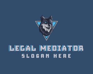 Gaming Wolf Avatar logo design