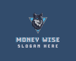 Gaming Wolf Avatar logo design