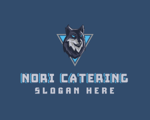 Gaming Wolf Avatar logo design