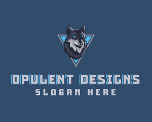 Gaming Wolf Avatar logo design