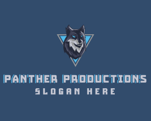 Gaming Wolf Avatar logo design