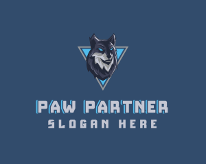 Gaming Wolf Avatar logo design