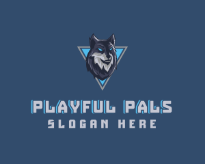 Gaming Wolf Avatar logo design