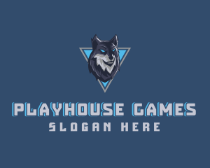 Gaming Wolf Avatar logo design