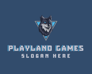 Gaming Wolf Avatar logo design