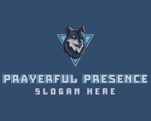 Gaming Wolf Avatar logo design