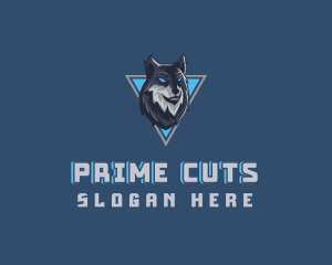 Gaming Wolf Avatar logo design