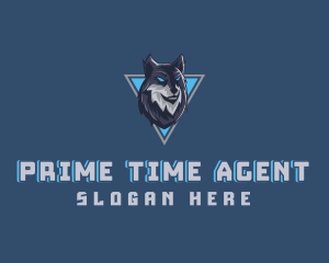 Gaming Wolf Avatar logo design