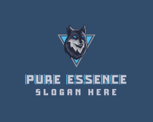 Gaming Wolf Avatar logo design