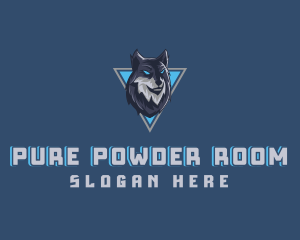 Gaming Wolf Avatar logo design