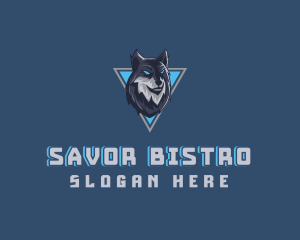 Gaming Wolf Avatar logo design