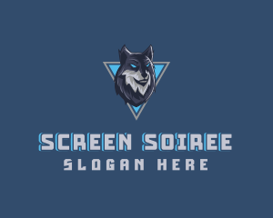 Gaming Wolf Avatar logo design