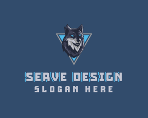 Gaming Wolf Avatar logo design