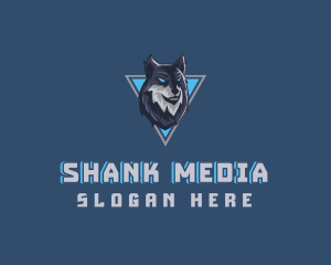 Gaming Wolf Avatar logo design