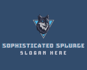 Gaming Wolf Avatar logo design