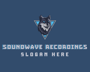 Gaming Wolf Avatar logo design