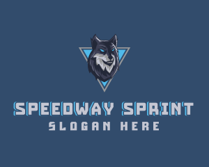 Gaming Wolf Avatar logo design