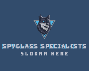 Gaming Wolf Avatar logo design