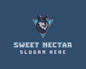 Gaming Wolf Avatar logo design