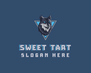 Gaming Wolf Avatar logo design