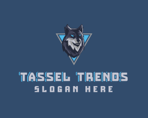 Gaming Wolf Avatar logo design