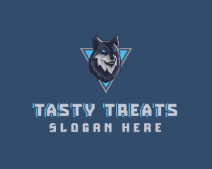 Gaming Wolf Avatar logo design