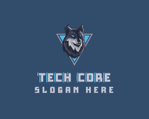 Gaming Wolf Avatar logo design