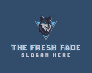 Gaming Wolf Avatar logo design