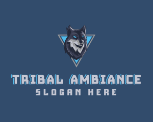 Gaming Wolf Avatar logo design