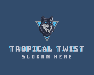 Gaming Wolf Avatar logo design