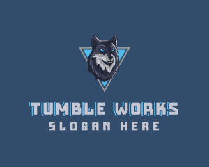 Gaming Wolf Avatar logo design