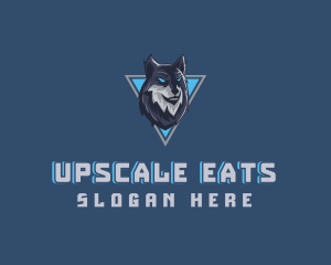 Gaming Wolf Avatar logo design