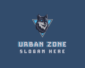 Gaming Wolf Avatar logo design