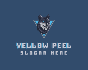 Gaming Wolf Avatar logo design