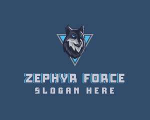 Gaming Wolf Avatar logo design