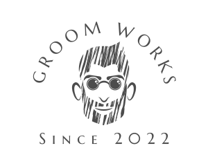 Man Beard Grooming logo