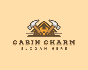 Hammer Cabin Nail logo