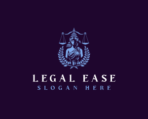 Female Justice Scales logo