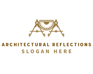 Architectural Arch Bridge logo design