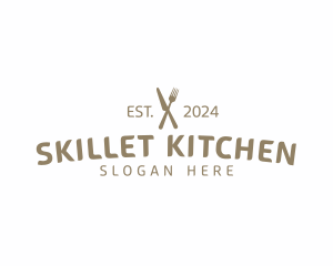 Kitchen Food Restaurant logo design