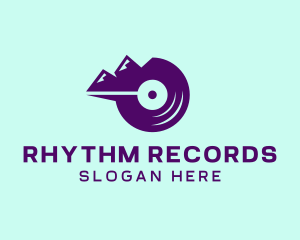 Mountain Vinyl Record logo