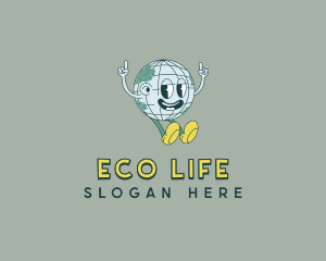 Eco Environmental Planet logo design