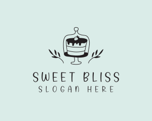 Cake Dessert Baker logo design