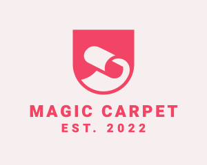 Carpet Flooring Cleaning logo design