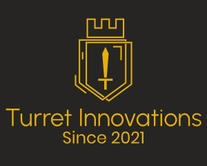 Turret Shield Sword  logo