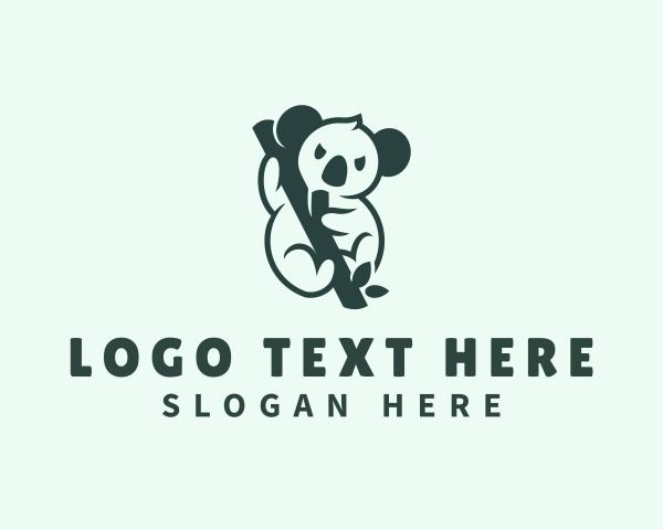 Koala logo example 3